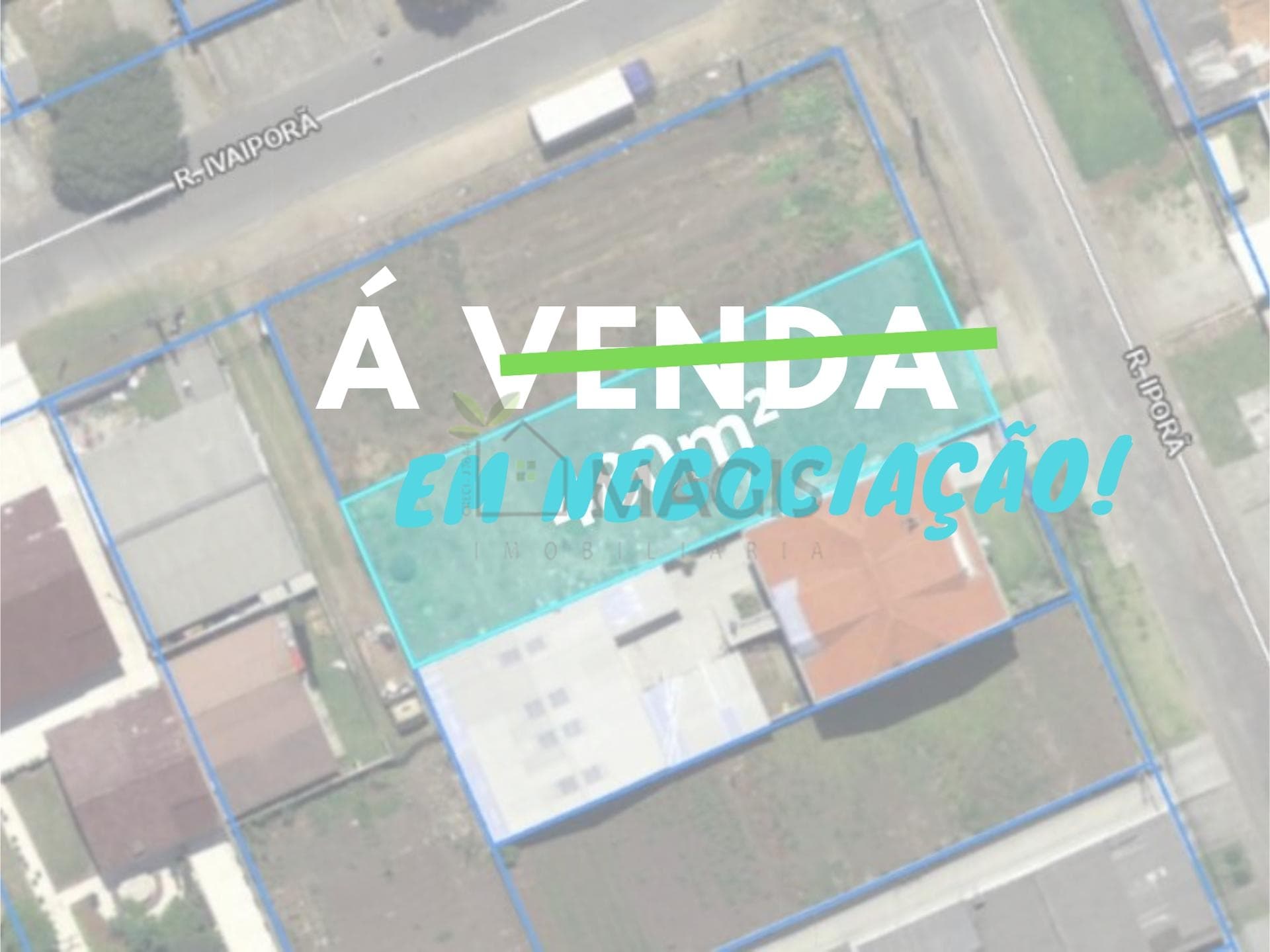 Terreno 480m na Rua Iporã n 490 em Curitiba pronto para construir